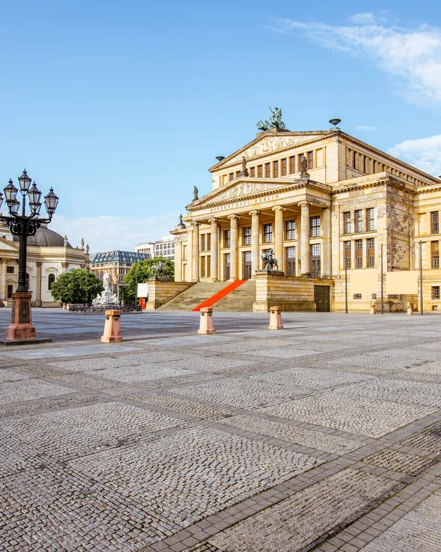 Historic landmarks and skyline of Berlin